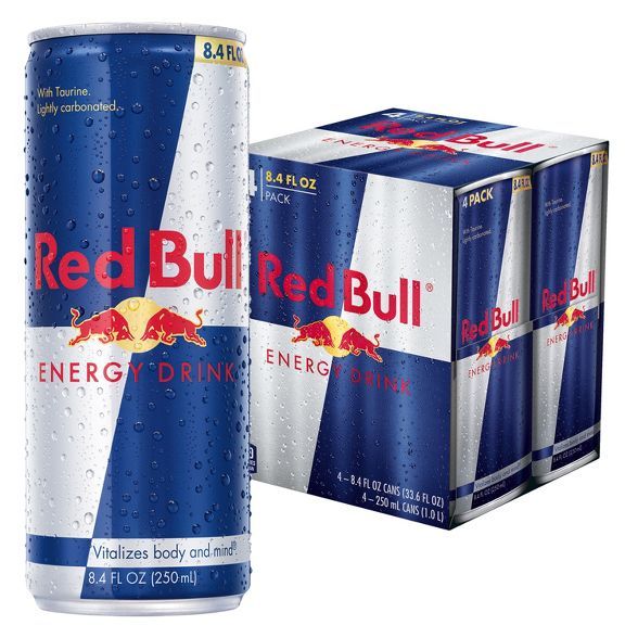 Red Bull Energy Drink - 4pk/8.4 fl oz Cans | Target