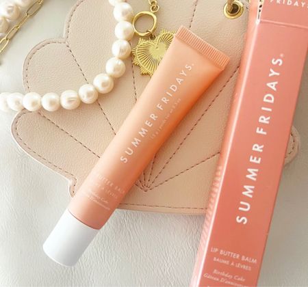 Birthday Cake Summer Fridays Lip Balm is ✨💖! This new limited release shade is fab. I think they should make it a standard shade! Vanilla and Pink Sugar are my other two favorites, but you can’t go wrong with this balm, it’s a great one!

#LTKbeauty #LTKfindsunder50