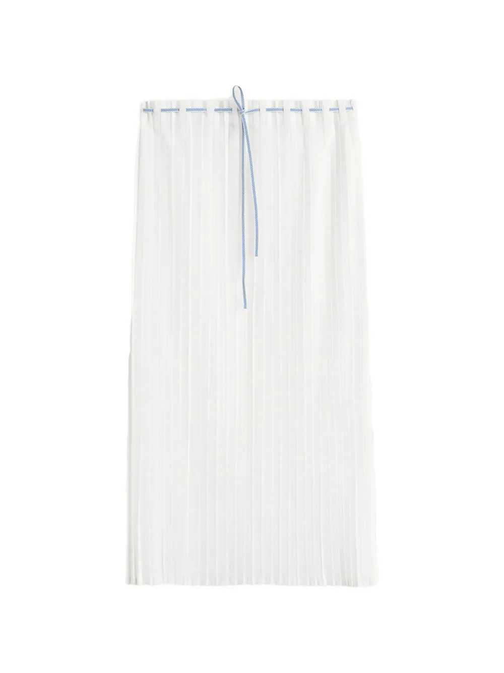 TOTEME Pleated Midi Skirt | White | FARFETCH UK | Farfetch Global