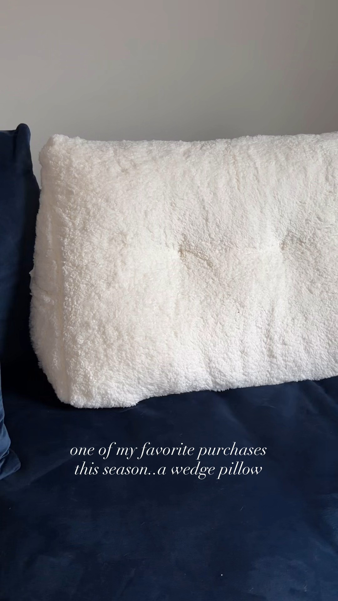 My new firm wedge pillow is seriously a game-changer.  From reading in bed to working on the couch, it gives comfortable support for every cozy moment. 📖✨ Bonus: it even has a side pocket for your phone or remote!  

#LTKHome #LTKselfcare #LTKGiftGuide