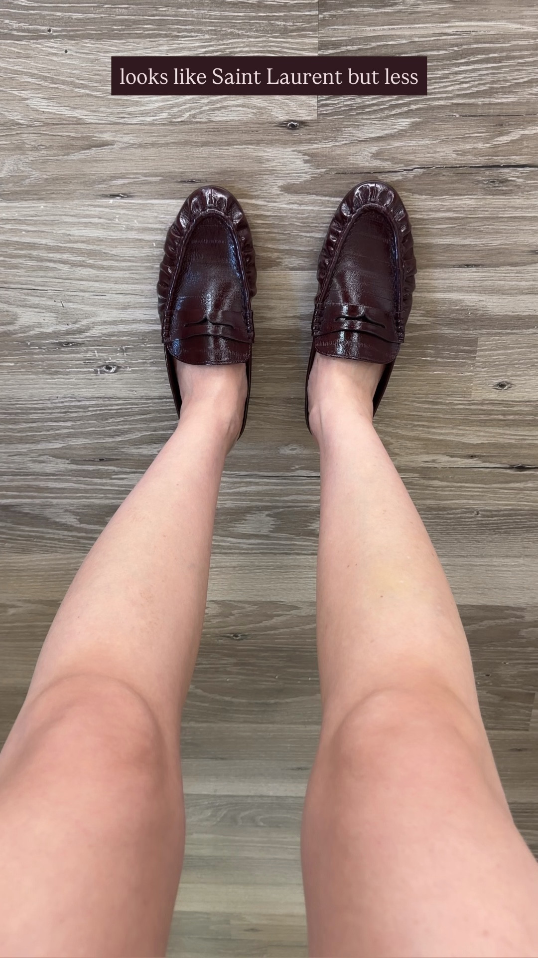 These burgundy loafers are so chic! Looks like Saint Laurent but a fraction of the price. They’re so comfortable and runs TTS. 

Loafer, Steve Madden, The Stylizt 



#LTKdayinmylife #LTKootd #LTKstorytime
