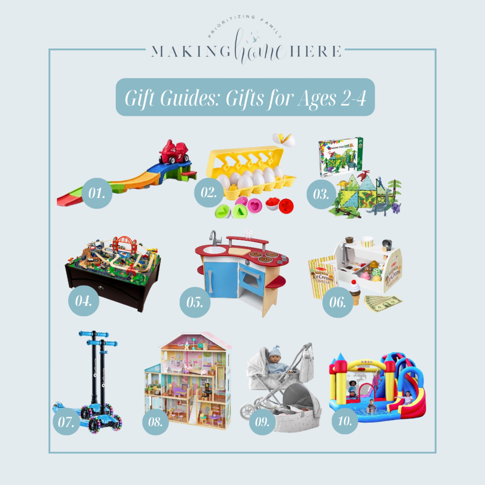 Holiday Gift Guide- Kids!💙

Toys, Christmas shopping, gift guides, guide guides for kids, gifting, family shopping, toy , Christmas gifts, birthday gifts, gift ideas, gift ideas for kids, Christmas gift ideas for kids

#LTKGiftGuide #LTKSeasonal #LTKHoliday