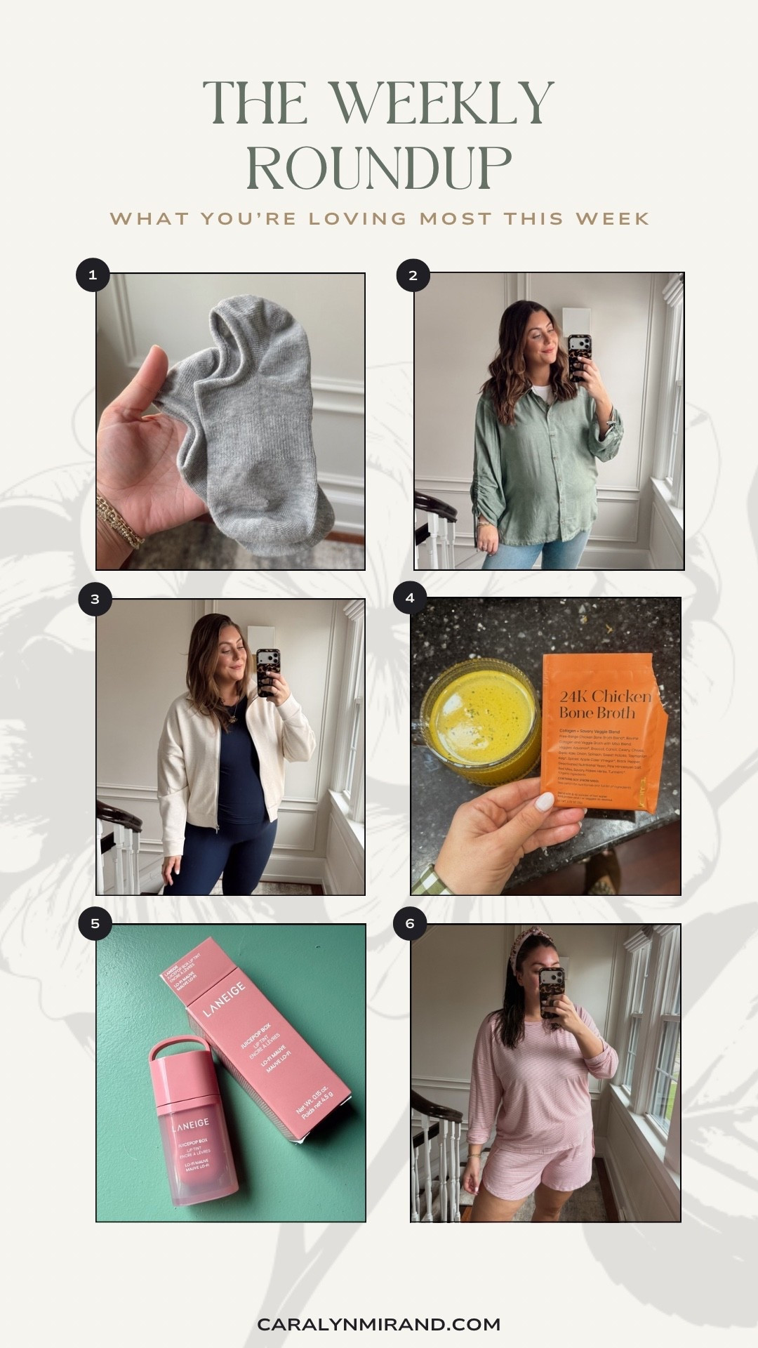 Your most loved! Wearing size XL in green button down, 1X in zip up (use CARALYN15 at Spanx), and XXL in pink stripe matching set. 

#LTKMidsize #LTKBeauty #LTKmomlife