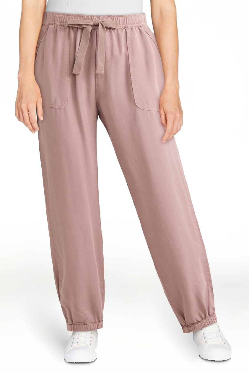 Time and Tru Women's High Rise Parachute Jogger Pants, 28" Inseam, Sizes XS-XXXL | Walmart (US)