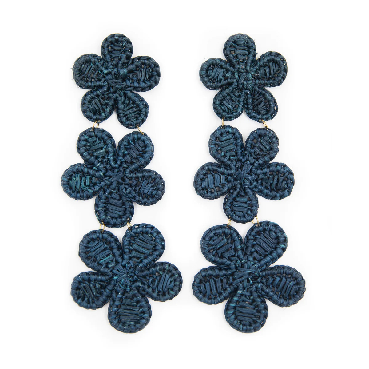 Rattan Flower Earring | Over The Moon