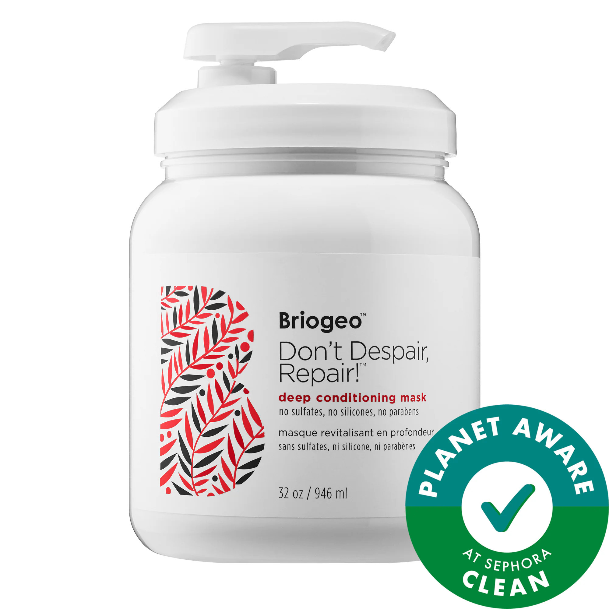 Briogeo Don't Despair, Repair! Deep Conditioning Hair Mask 32 oz/ 946 mL | Sephora (US)