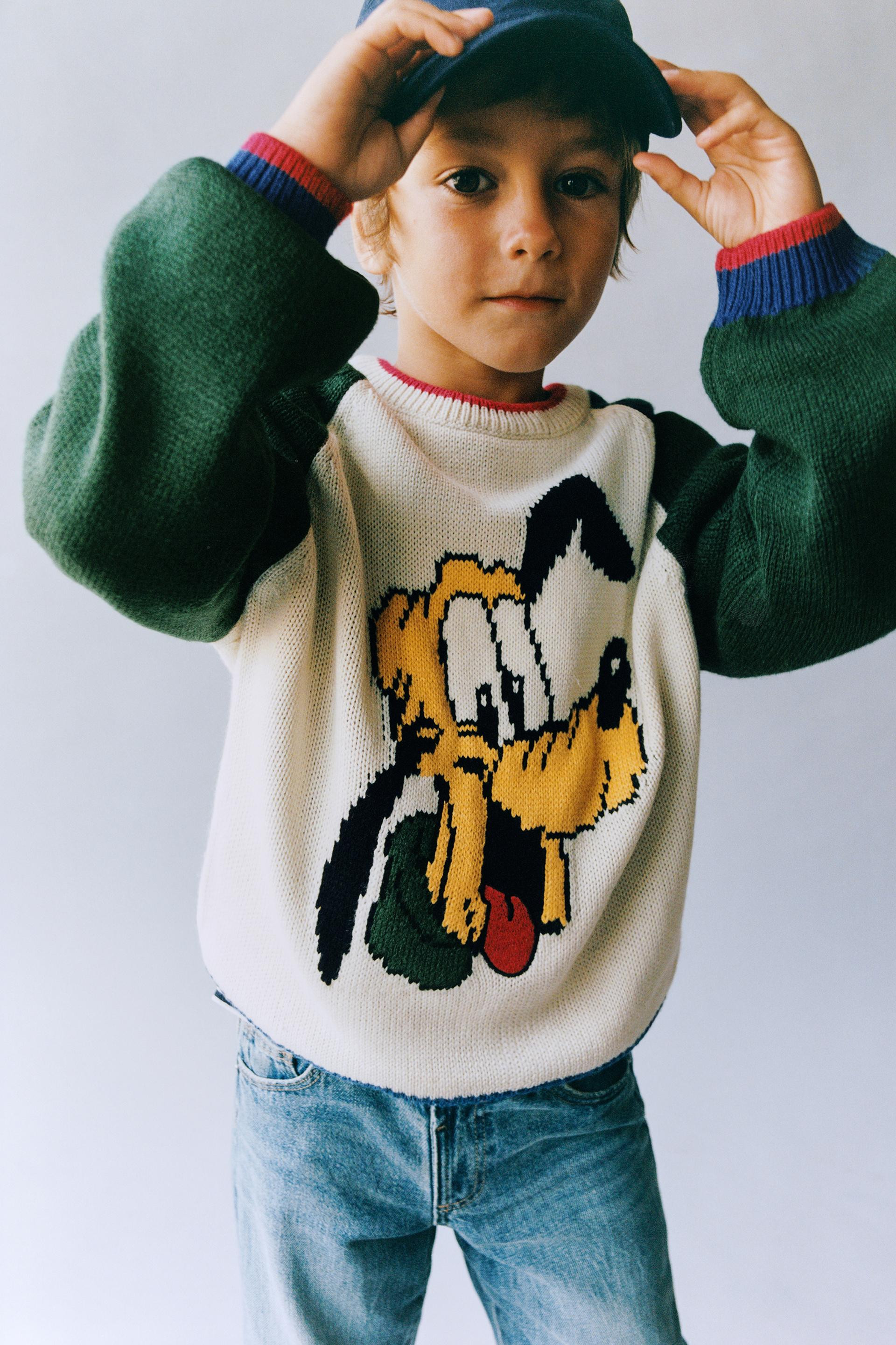 Zara - Mickey Silhouette Knit Vest Harry Lambert For Zara X Disney - Women - Yellow - Women | Zara US