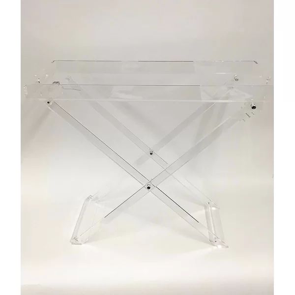Larkin Plastic Foldable Tray Table | Wayfair North America