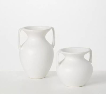 Spring vases, white ceramic vases, modern vases, decorative vases, urn

#LTKunder100 #LTKstyletip #LTKhome