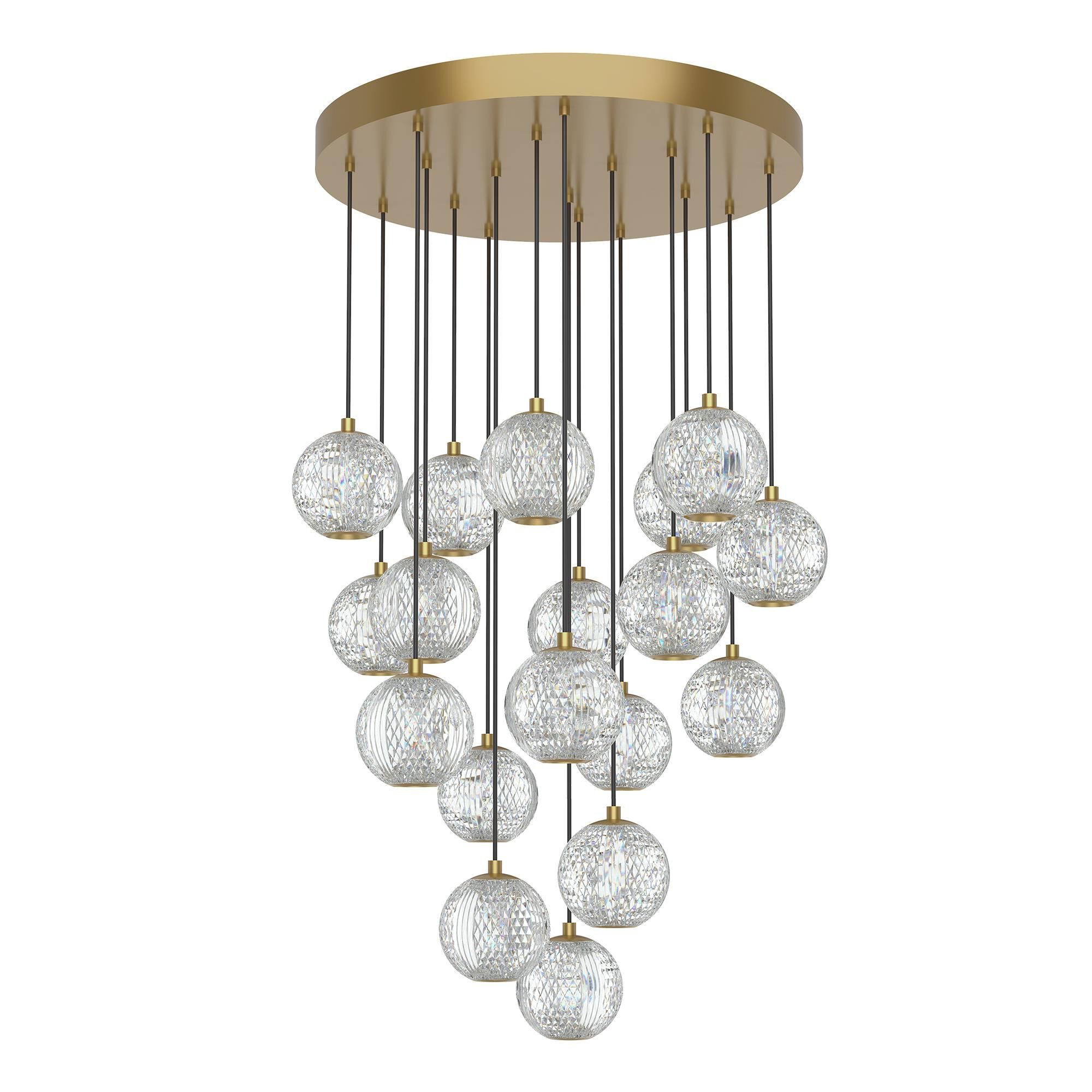 NYC Studio Marni Multi Light Pendant by Alora Lighting | 1800 Lighting
