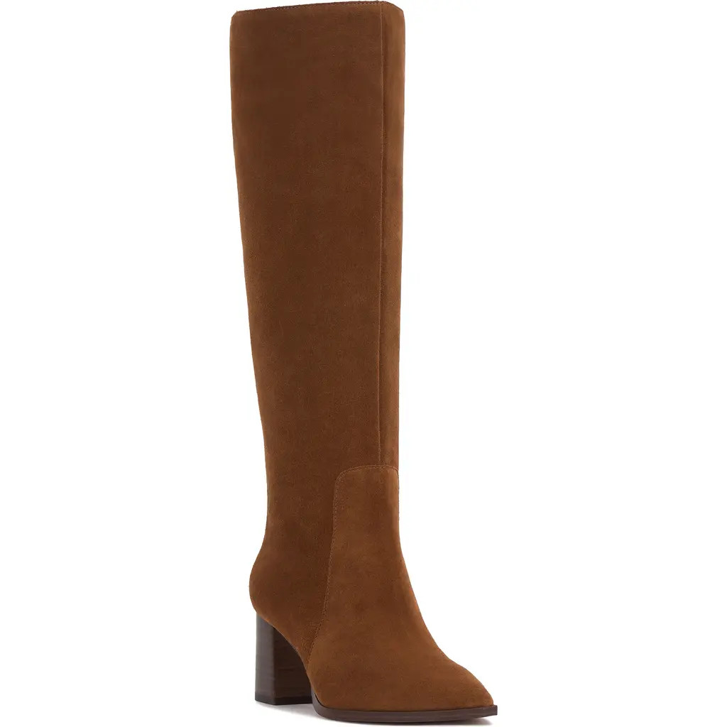 Vince Camuto Lumina Pointed Toe Boot in Burnt Sugar Verona at Nordstrom Rack, Size 9.5 Regular Calf | Nordstrom Rack