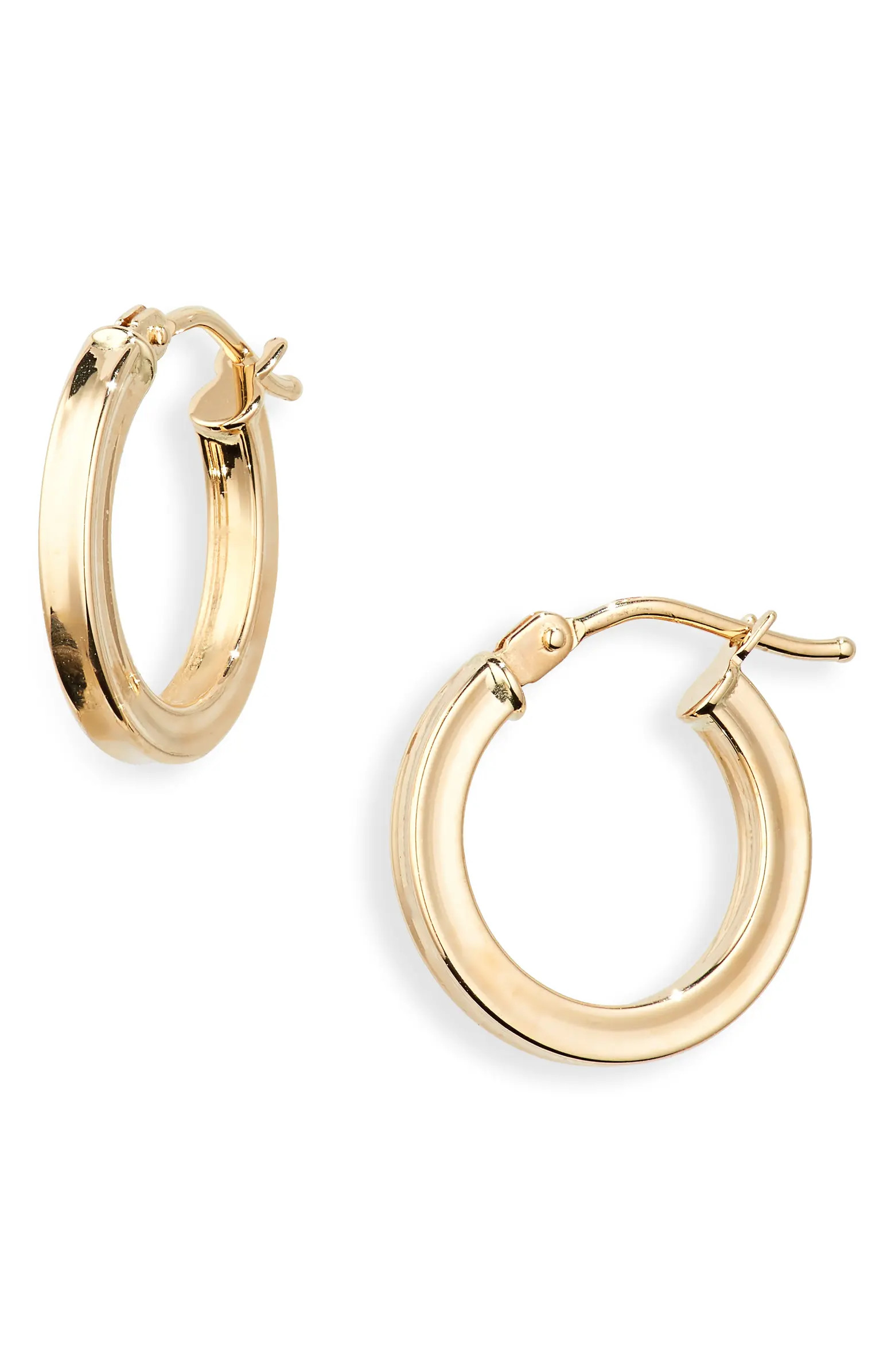 14K Gold Hoop Earrings | Nordstrom