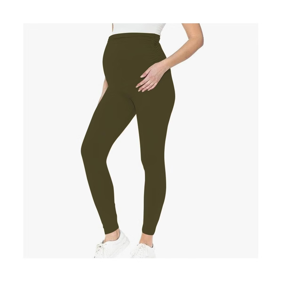 Women's Sports Pants Elastic Elastic Belly Support Pants Cross-Border Maternity Pants | Target