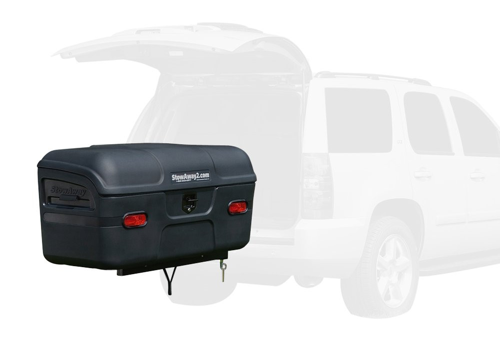 StowAway Max Hitch Cargo Box with Swingaway Frame | Black | Amazon (US)