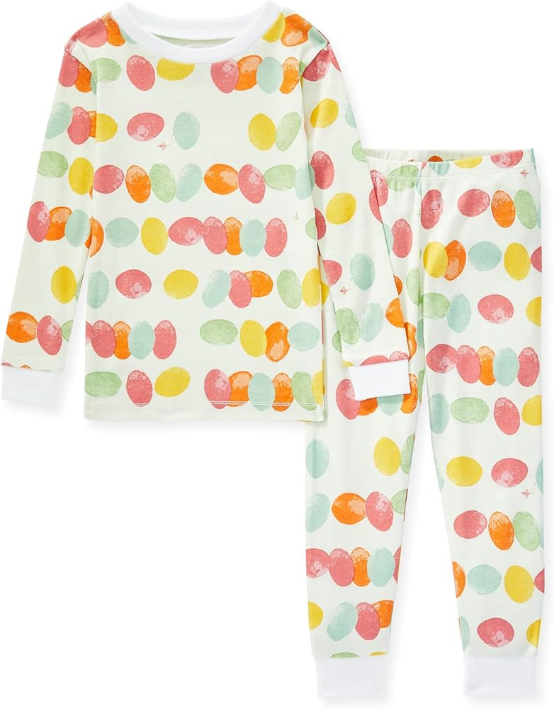Burt's Bees Baby Baby Boys' Pajamas, Tee and Pant 2-Piece Pj Set, 100% Organic Cotton | Amazon (US)