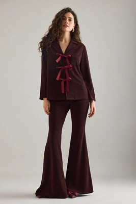 Sleeper Stardust Lurex Lounge Suit | Anthropologie (UK)