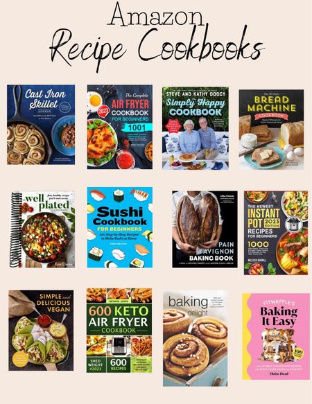 Amazon recipe cookbooks 

#LTKunder100 #LTKfamily #LTKhome
