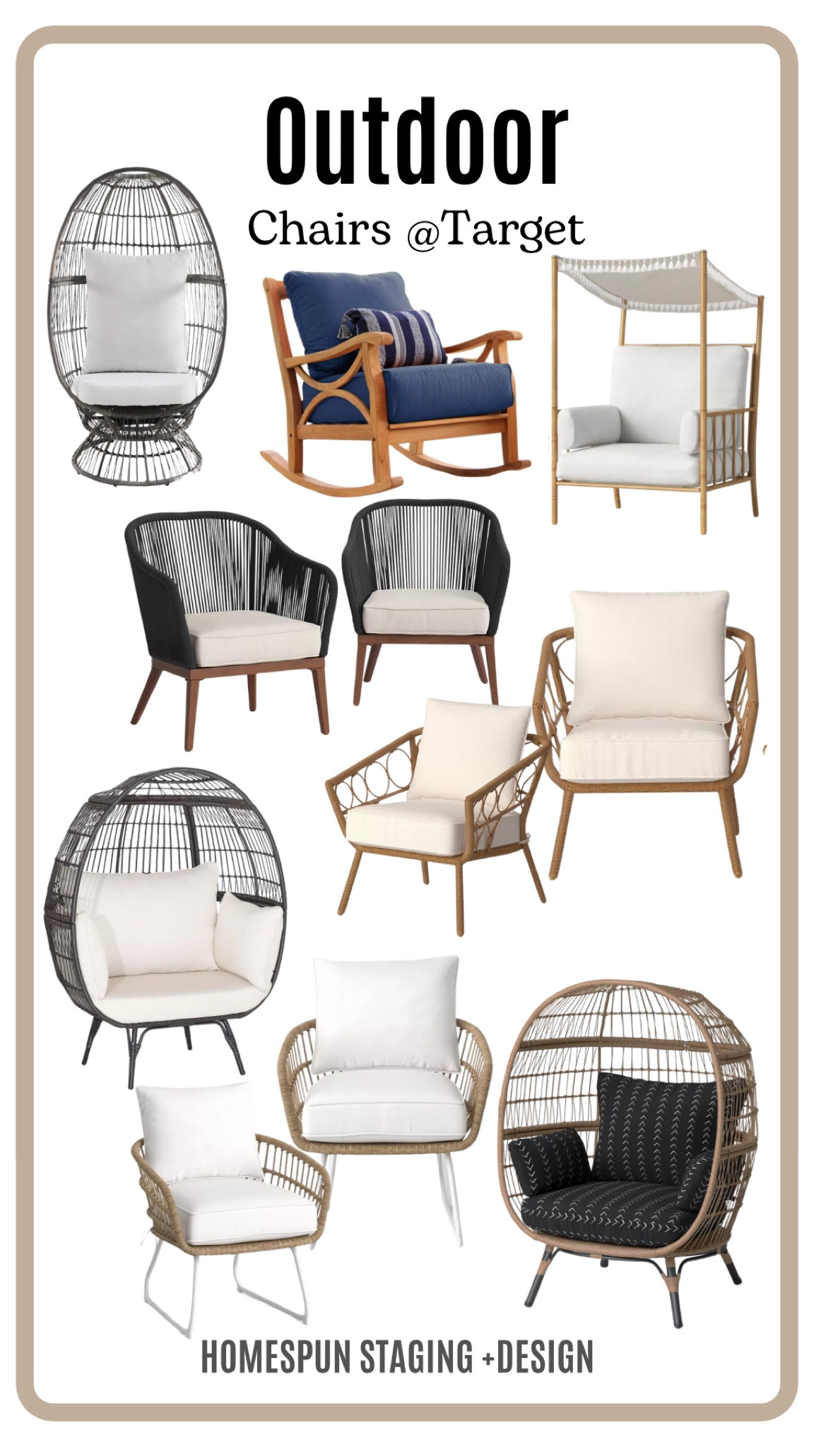 Fun outdoor chairs @Target. 🪑🌞#Target

#LTKHome #LTKSeasonal #LTKGiftGuide