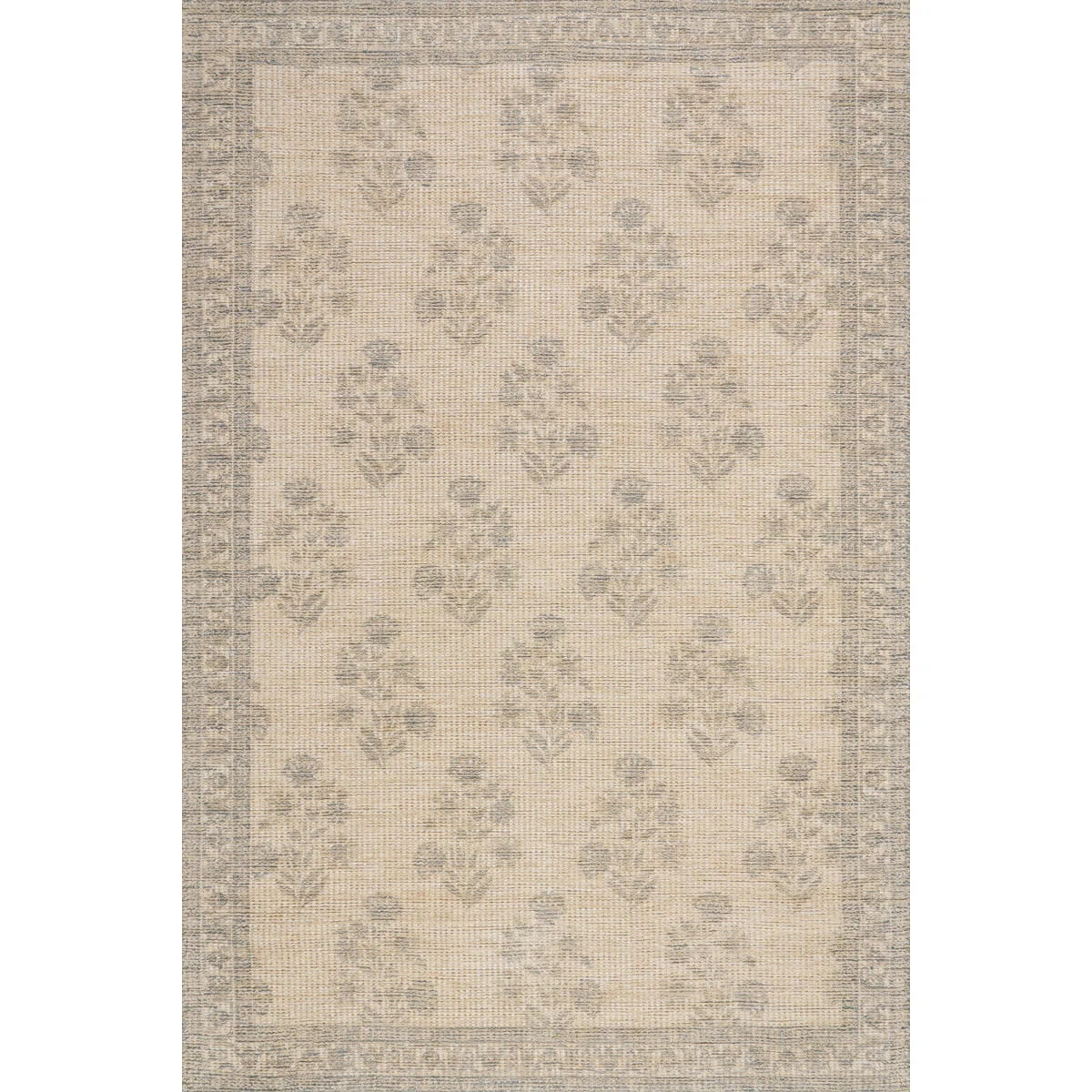Danisse Textured Floral Rug | Wayfair North America
