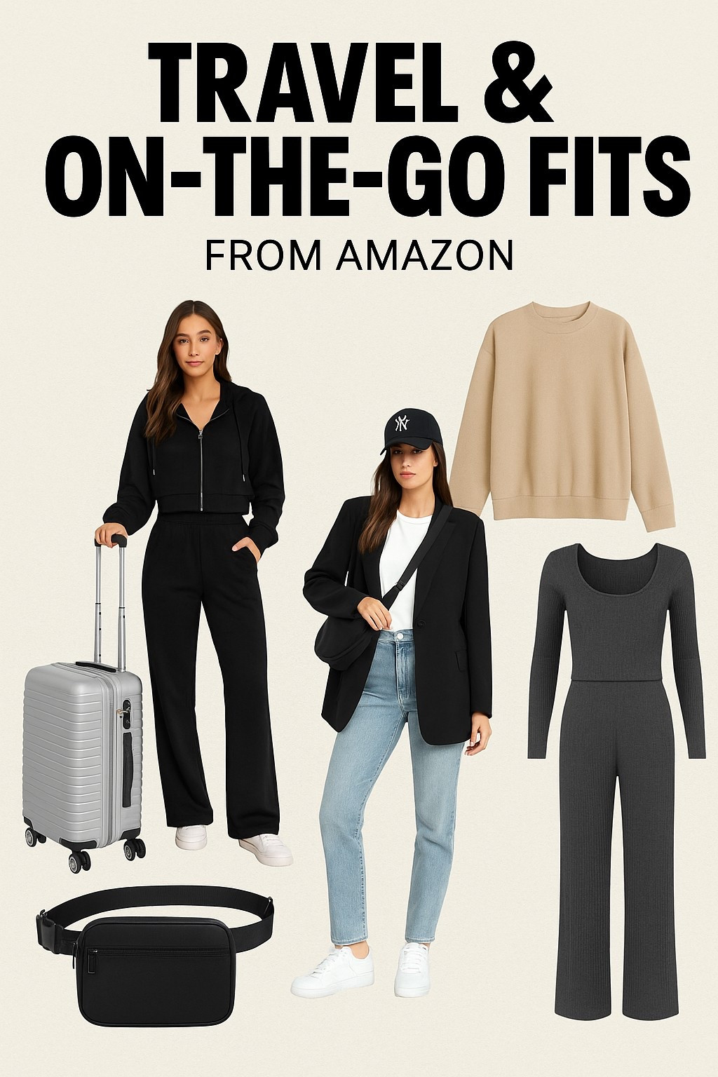 Travel and on the go Amazon outfits! #amazon #traveling 

#LTKStyleTip #LTKTravel #LTKFindsUnder50