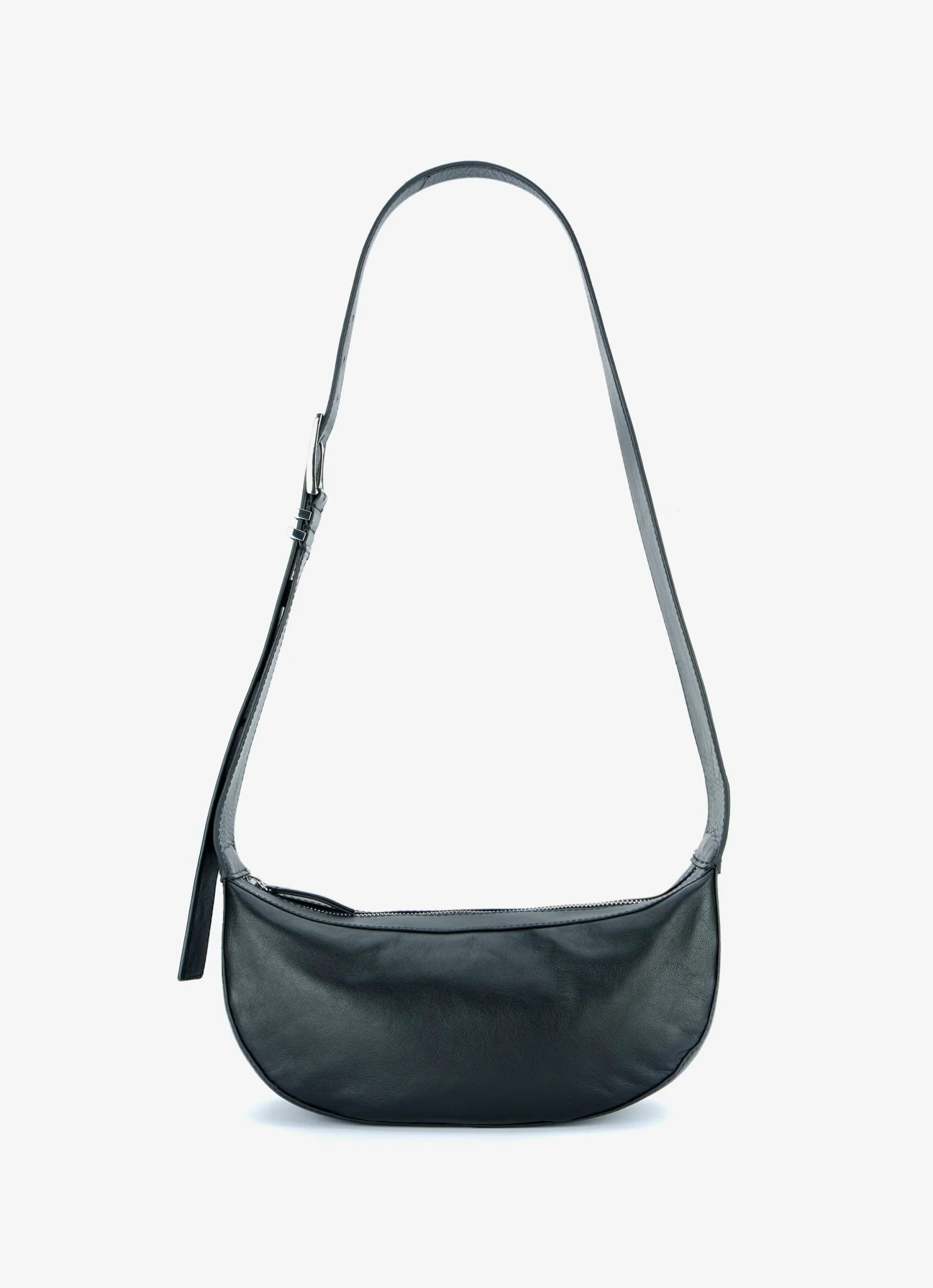 Black Leather Sling Bag | Mint Velvet