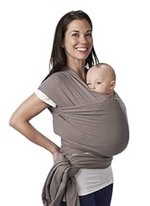 Boba Baby Wrap Carrier, Grey - Original Stretchy Infant Sling, Perfect for Newborn Babies and Chi... | Amazon (US)