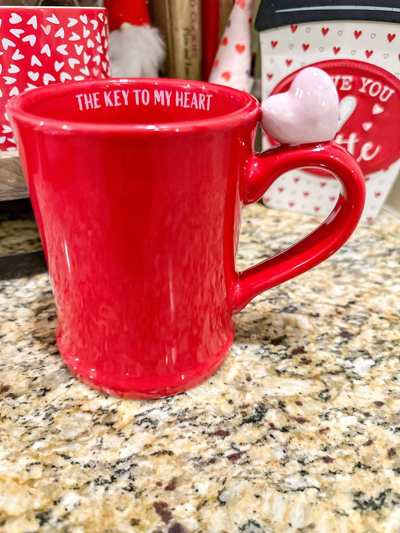 I’m a firm believer that the coffee cup you drink out of matters! I always love a good mug. And this one was on sale making me love it even more. 

#coffee #coffeemug #heart #coffeecup 

#LTKSaleAlert #LTKHome