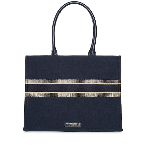 KNOX TOTE NAVY MULTI | Steve Madden (US)