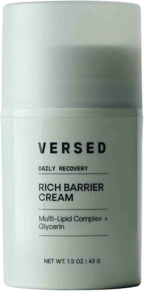Versed Daily Recovery Rich Barrier Cream - Moisturizer Face Cream for Dry, Sensitive and Easily I... | Amazon (US)