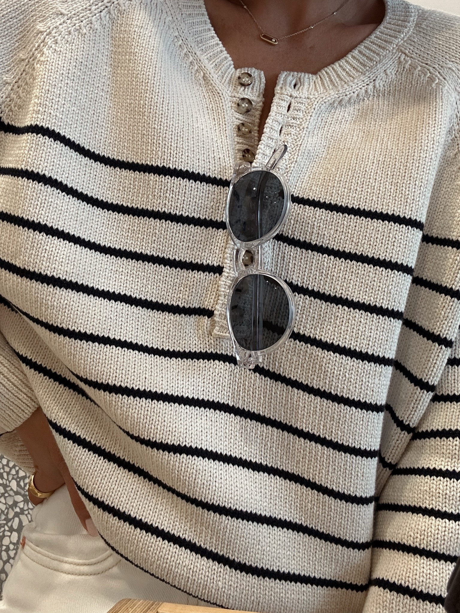 Chic summer sweater 🤍 

#LTKSeasonal #LTKWorkwear #LTKTravel