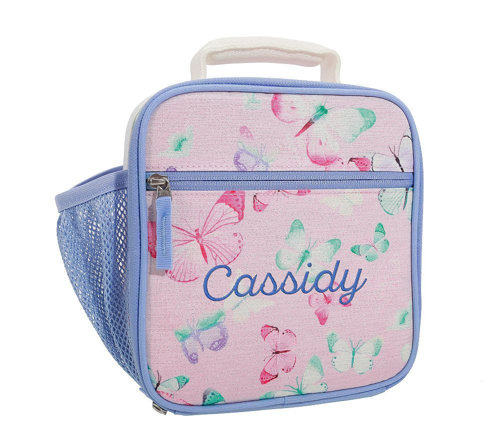 Mackenzie Shimmer Butterflies Lunch Box PinterestXCopy LinkEmailPrint | Pottery Barn Kids