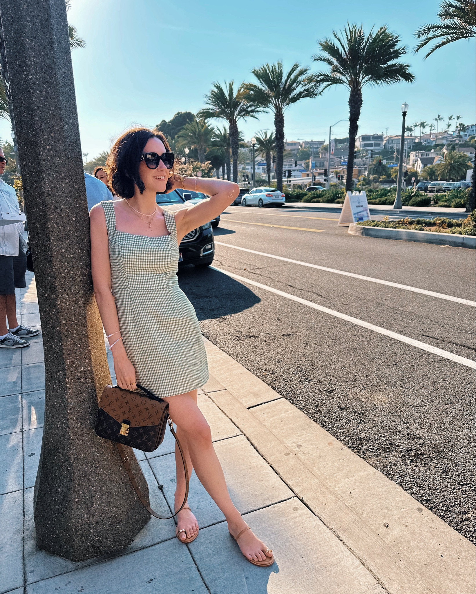love this green gingham dress 💚 wore it for dinner out in Dana Point tonight 🌊

#LTKStyleTip #LTKItBag #LTKSeasonal