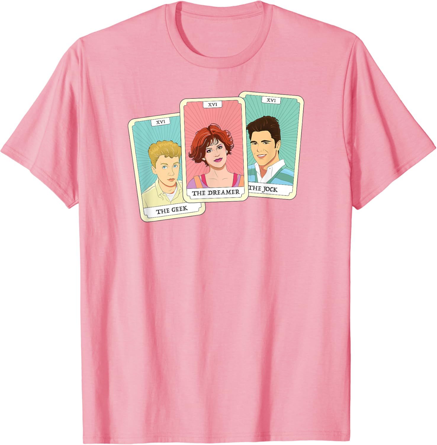 Sixteen Candles Character Tarot Cards T-Shirt | Amazon (US)