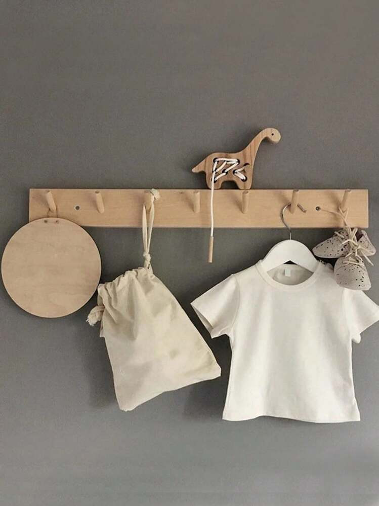 1pc Wooden Minimalist Coat/Hat Hook Love Valentine | SHEIN