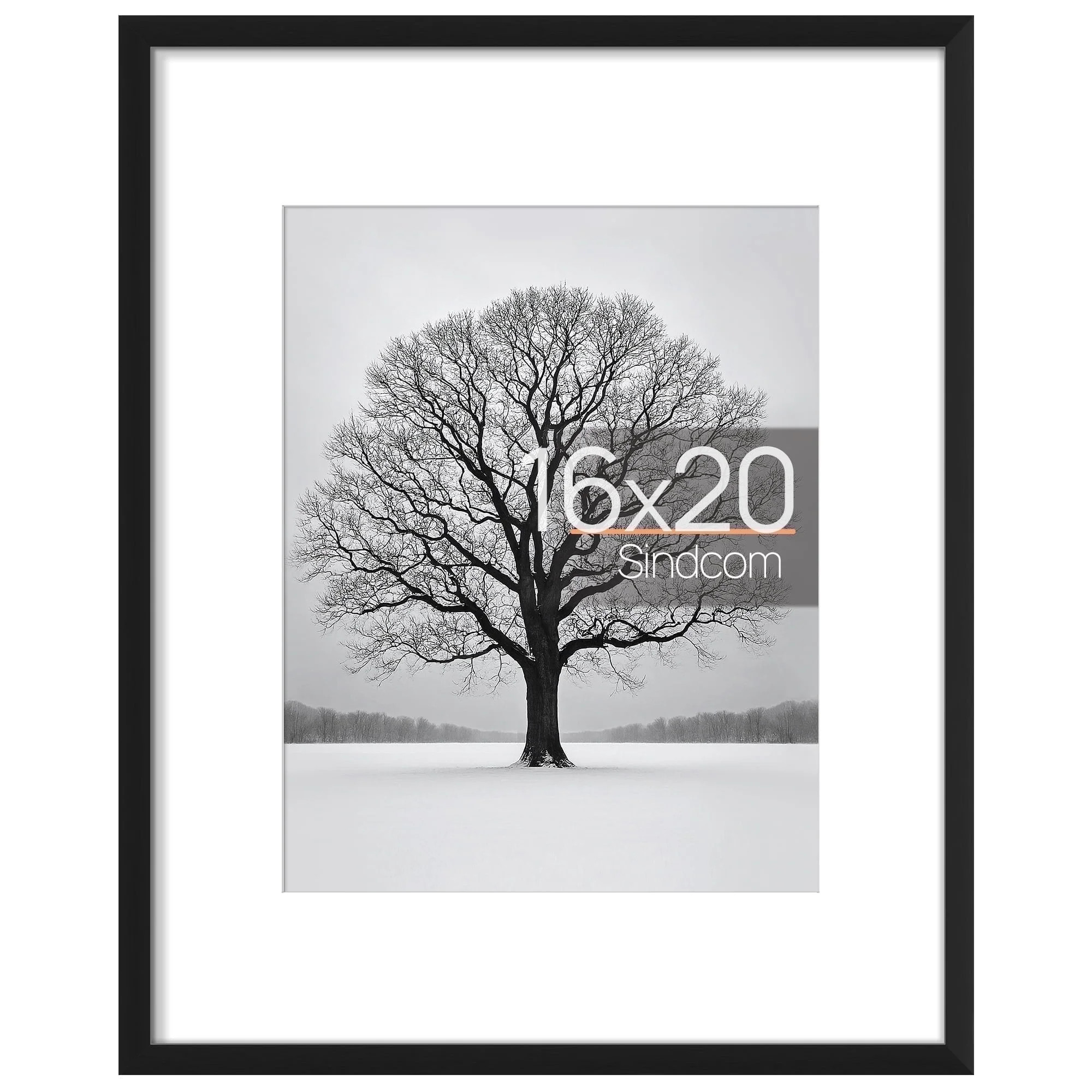 Sindcom 16 x 20 Picture Frame , Black , 1 Pack Photo Frame , Gallery Wall Frame - Walmart.com | Walmart (US)
