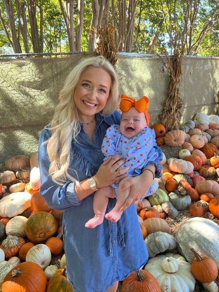 Family day at the pumpkin patch🎃🧡 Just saw my daughters cute pumpkin outfit is ON SALE at my favorite retailer to get her special occasion outfits! 

My dress is from @reddress // ALL outfit details linked on the LTK app (link in bio) #ltkfall #fallfashion 


#dallascontentcreator #mommyblogger #mommyandme #dallasblogger #dfwblogger #texasblogger #texascontentcreator #travelblog 

#LTKkids #LTKHoliday #LTKSeasonal