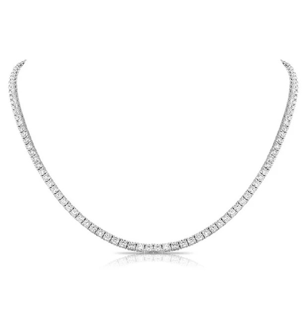 Classic Diamond Tennis Necklace | Alexandra Beth