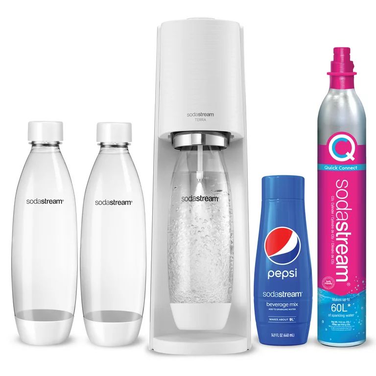 SodaStream Terra White Bundle +Pepsi 440ml | Walmart (US)