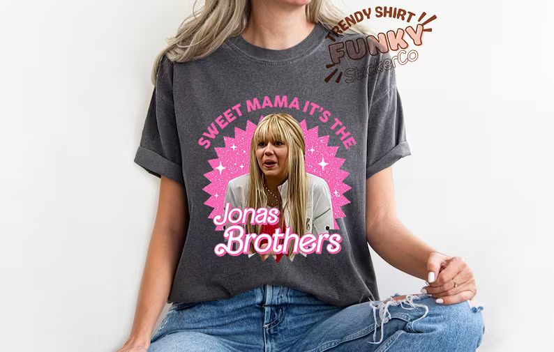 Sweet Mama It's the JB Shirt, Vintage Jonas Brothers T-shirt, I Love Hot Dads Sweatshirt, Vintage... | Etsy (US)
