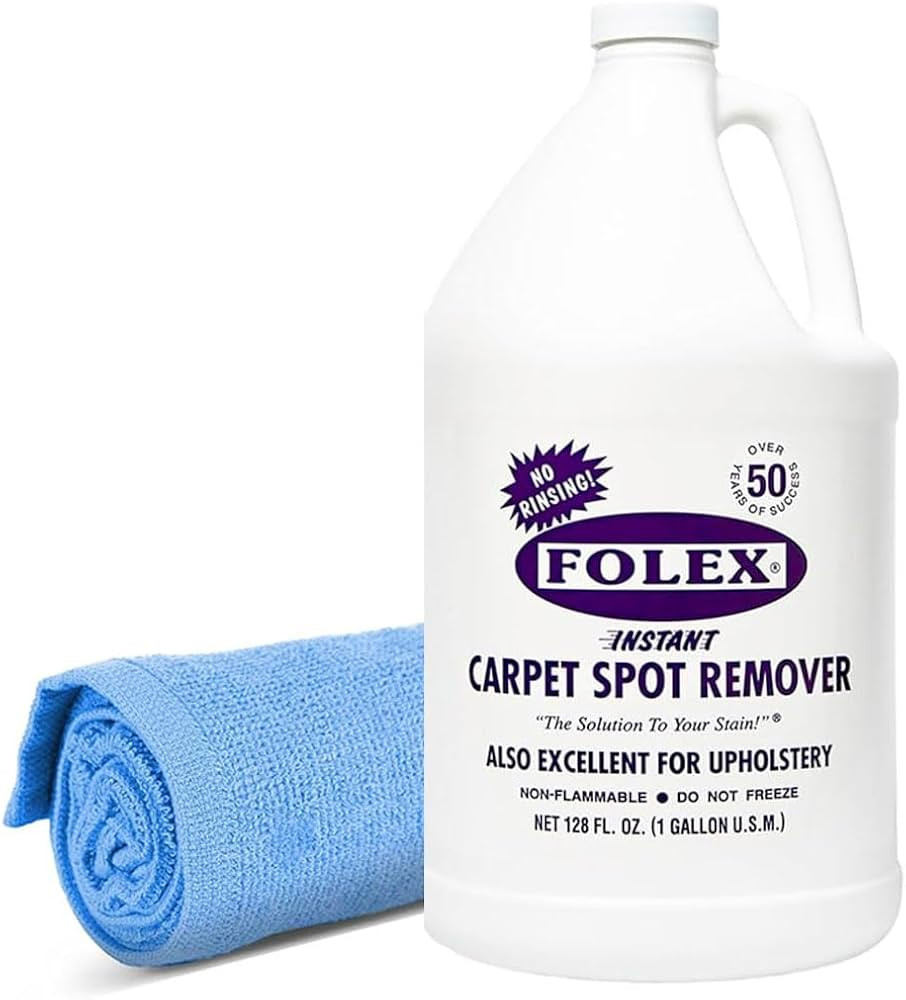 FOLEX Instant Carpet Spot Remover 128 oz - Powerful Stain Remover for Carpets, Upholstery & Rugs ... | Amazon (US)