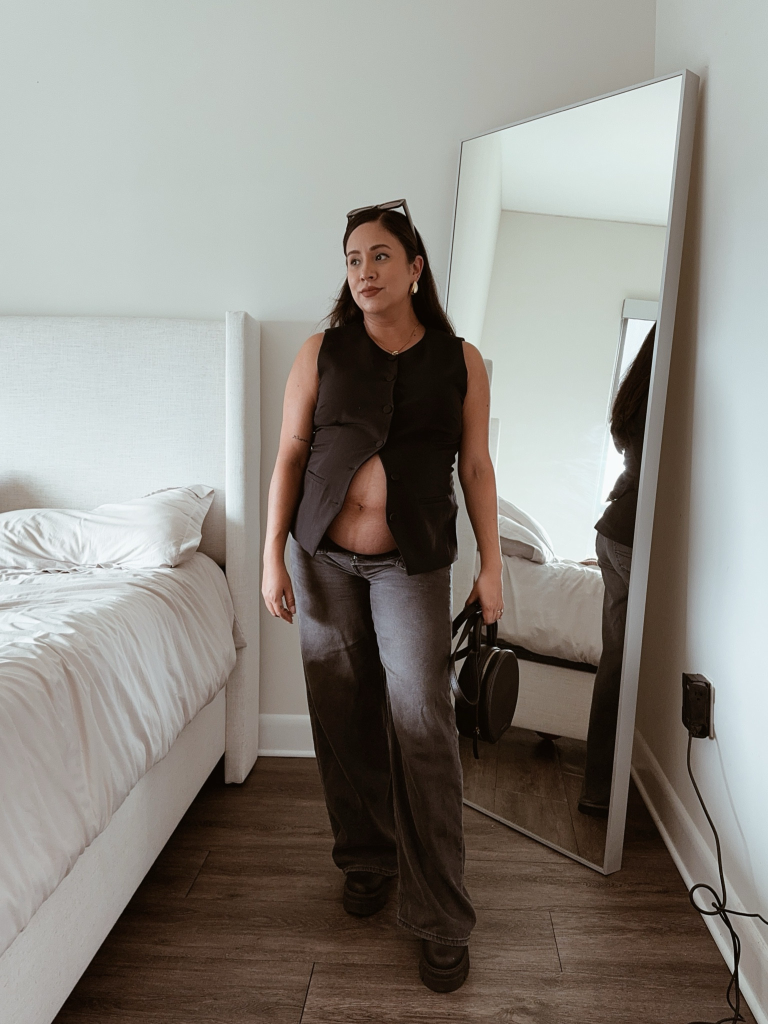 Bump Vest Outfit 