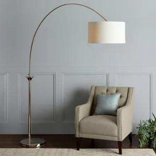 Safavieh Lighting 84-inch Mira Arc Floor Lamp | Bed Bath & Beyond