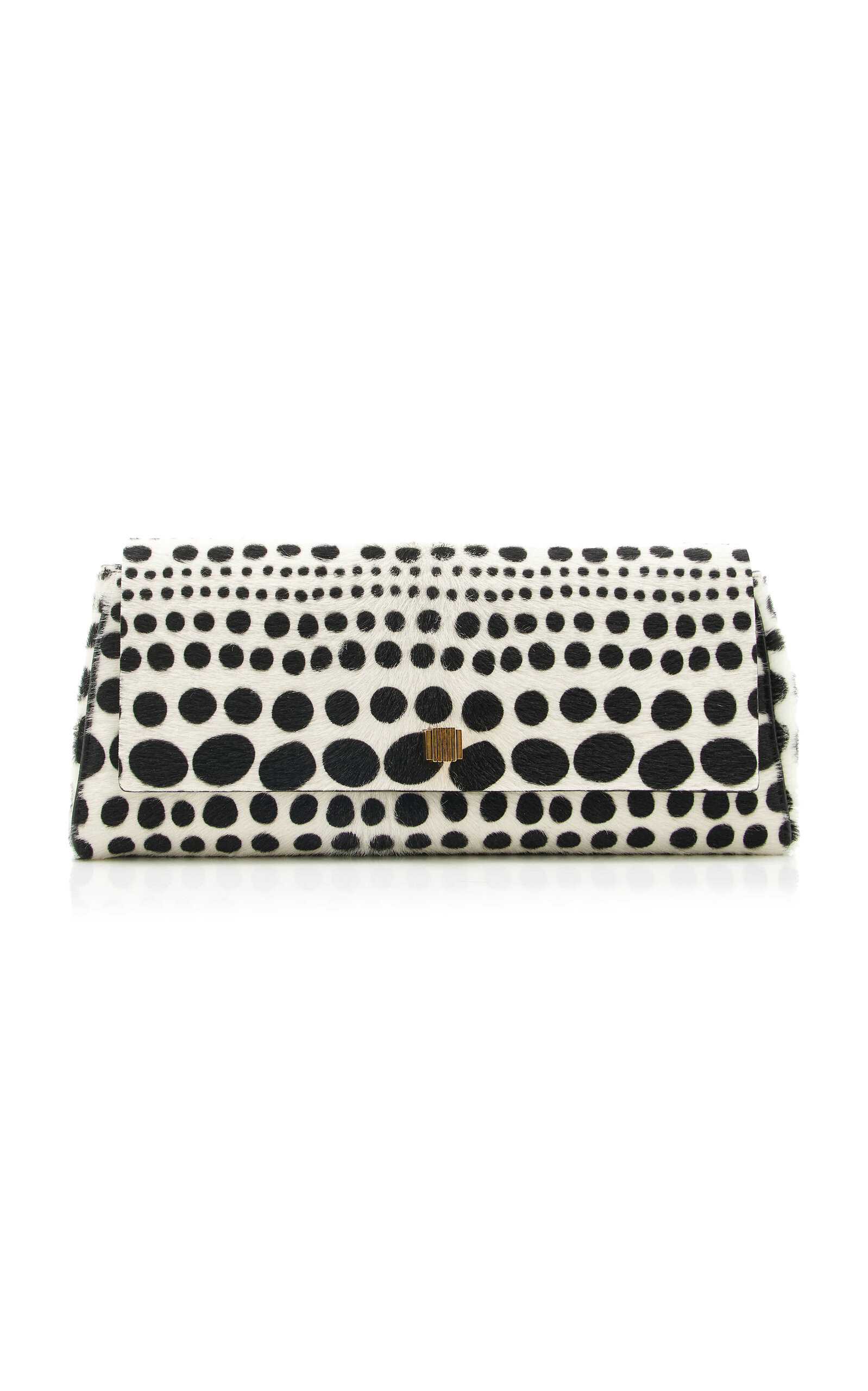 Khaite Audrey Printed Pony Hair Clutch - Moda Operandi | Moda Operandi (Global)