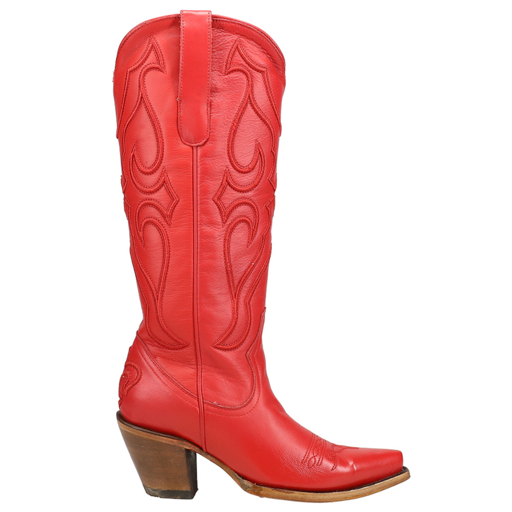 Stitch Pattern Snip Toe Cowboy Boots | Shoebacca