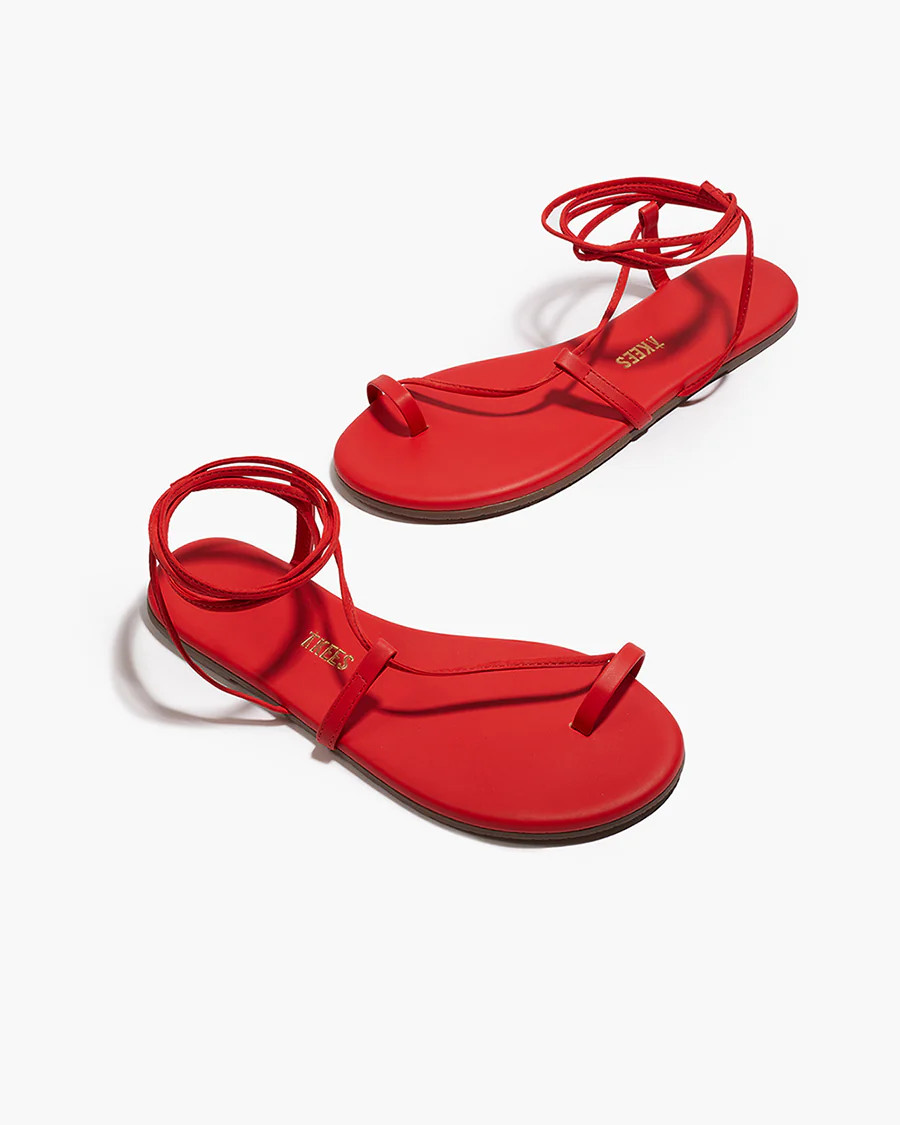 Jo in Red | Sandals | Women's Footwear | TKEES
