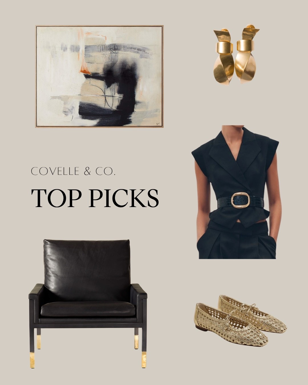 Some people moodboard vacations.
We moodboard entire personalities.

This month’s Top Picks started with a room we couldn’t stop thinking about… then somehow turned into the outfit we’d wear while living in it. The chair. The jacket. The lighting. The shoes. Same energy. Different category.

Because the best spaces and the best style do the exact same thing:
they make people feel something before they can explain why.

Tap our LTK to shop the look + the room — and tell us: are you more “espresso martini velvet lounge” or “clean-girl coastal linen” this month? 👀

#CovelleCollection #LTKHome #InteriorDesignInspiration #FashionMeetsInteriors #ShopTheLook

#LTKHome #LTKdayinmylife #LTKSaleAlert