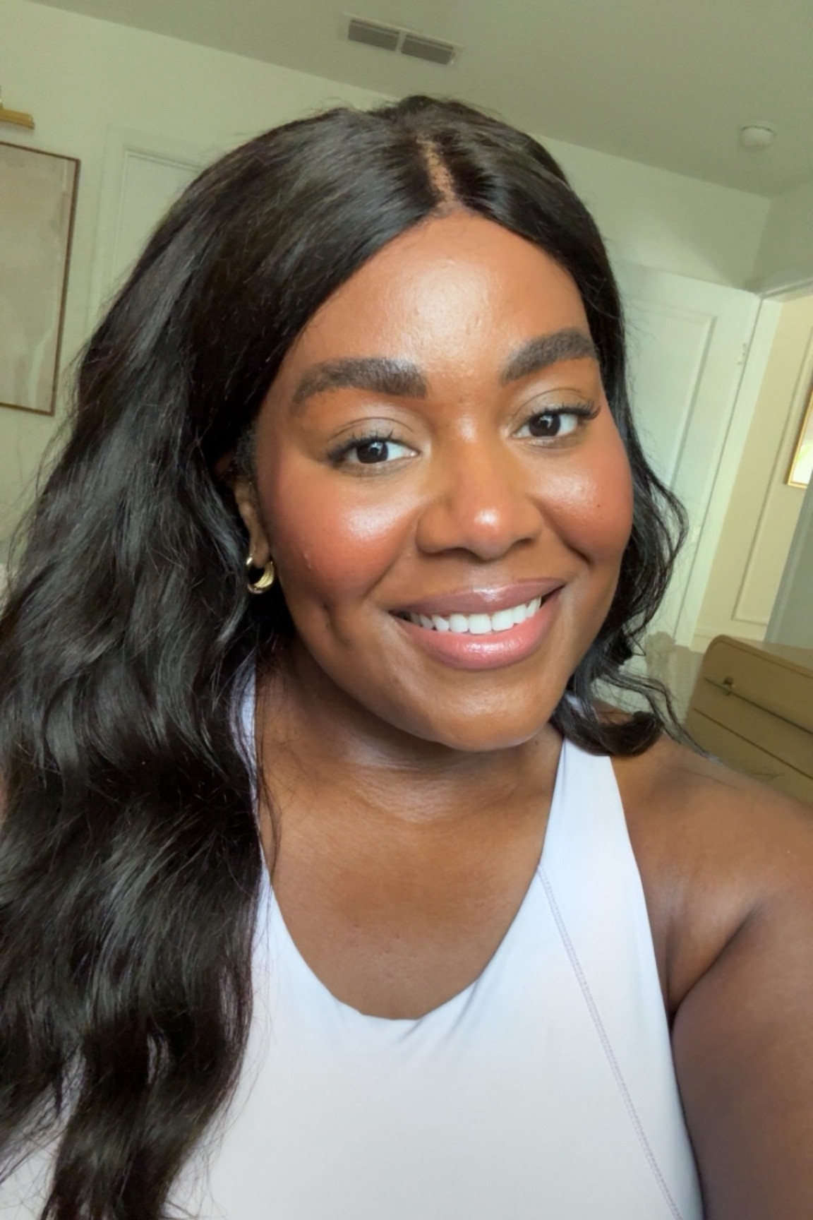 my gym GRWM for a light soft glam 



#LTKbeauty #LTKplussize #LTKfindsunder50