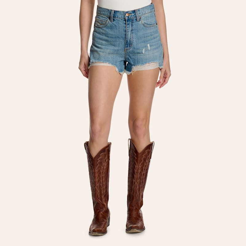 Kimes Ranch Women's Daisy Medium Wash High Rise Denim Shorts | Cavender's