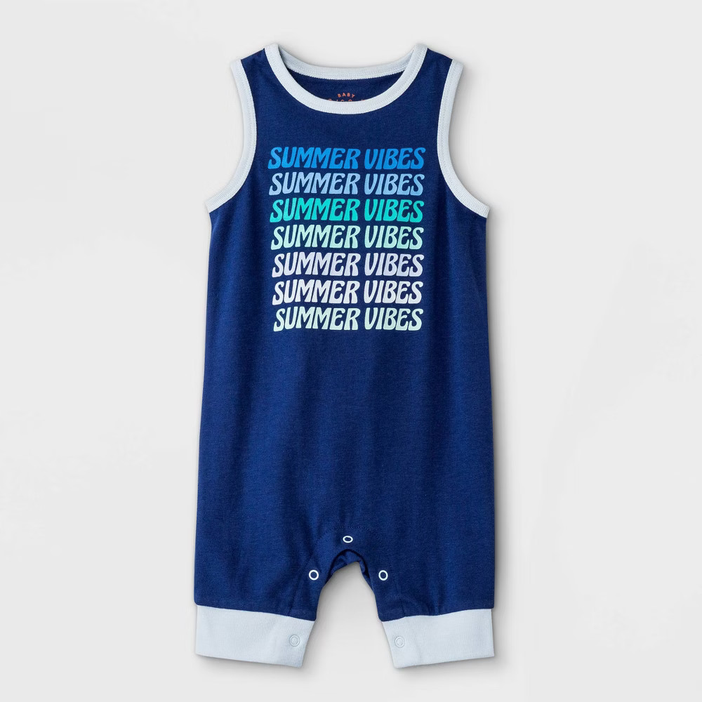 Baby Boys' Summer Vibes Romper - Cat & Jack™ | Target