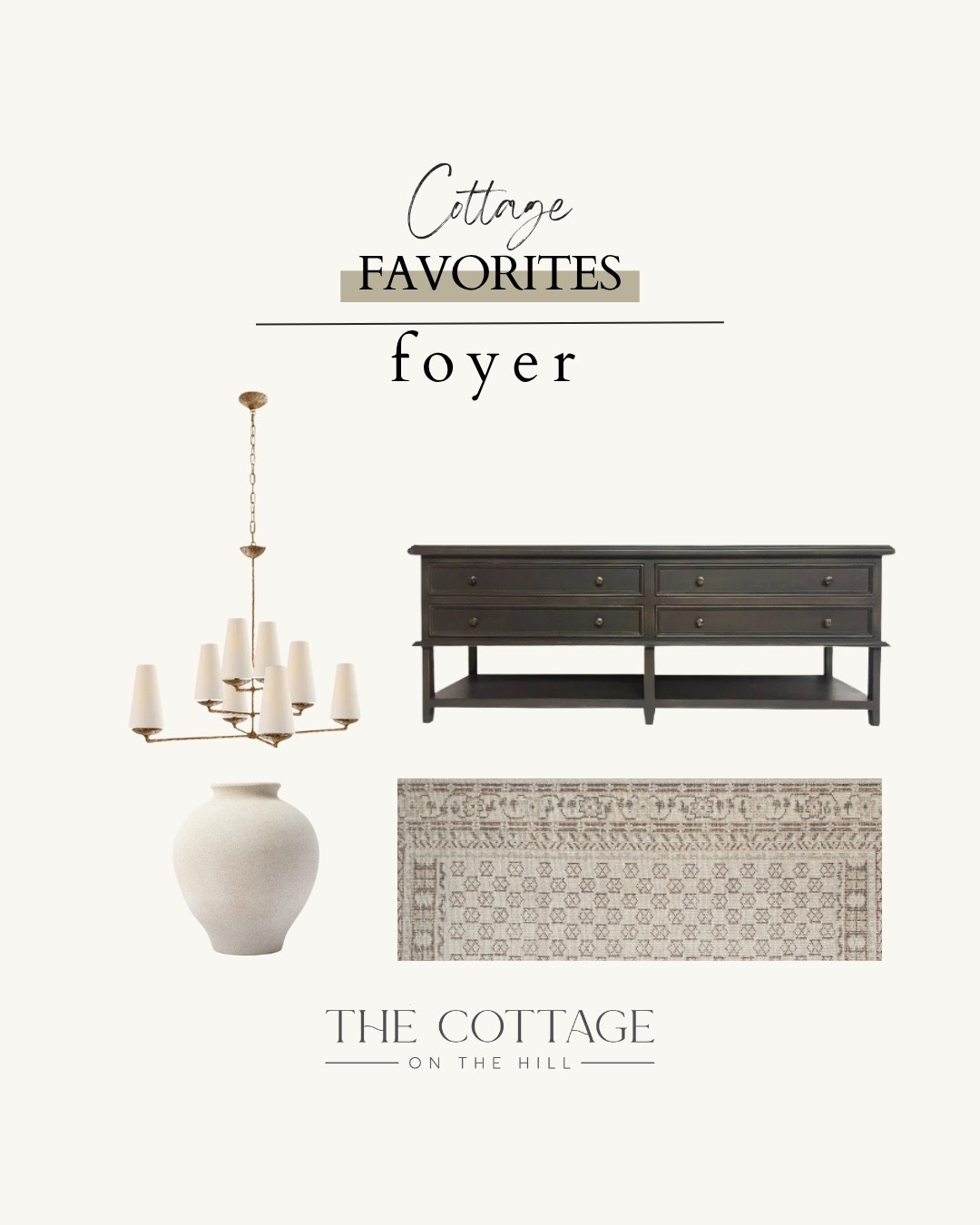 Creams and brown foyer styling 

#LTKStyleTip #LTKHome